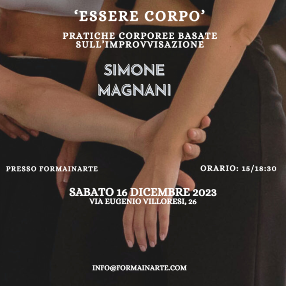 Incontri d’improvvisazione con Simone Magnani